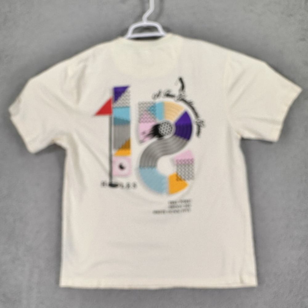 original fables t-shirt bad lies size M 18 holes "a gentlemen's game" Golf Shirt